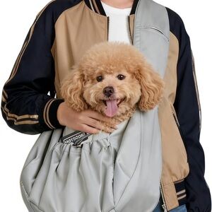 Pet Carrier Sling - Gray